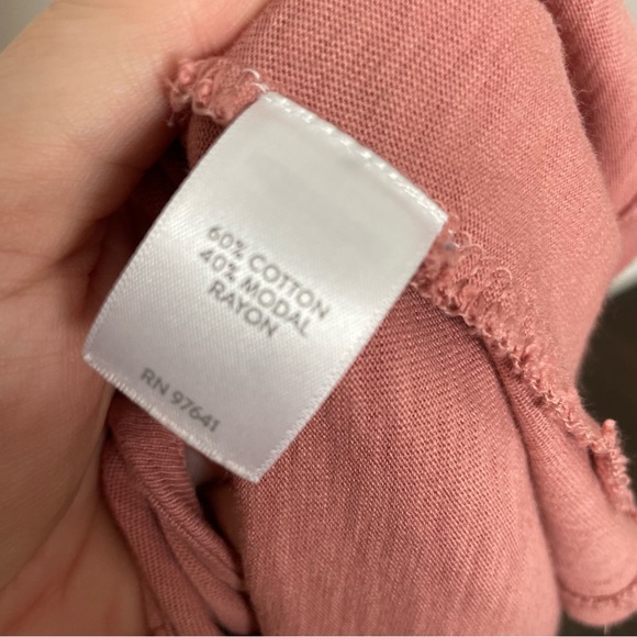 J Jill Dress Pure Jill Easy Knit Seamed Tunic Lightweight Lagenlook Travel Pink - Picture 3 of 13